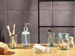 Set da 5 accessori per il bagno AMARGA Vetro Verde