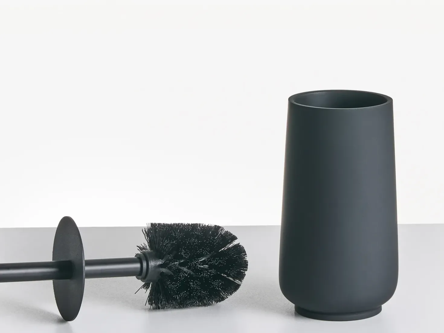 Set da 4 accessori per il bagno SUCHES Nero