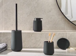 Set da 4 accessori per il bagno SUCHES Nero
