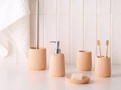 Set da 5 accessori per il bagno POZUZO Arancione