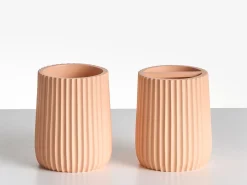 Set da 5 accessori per il bagno POZUZO Arancione