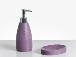 Set da 5 accessori per il bagno YARAPA Viola