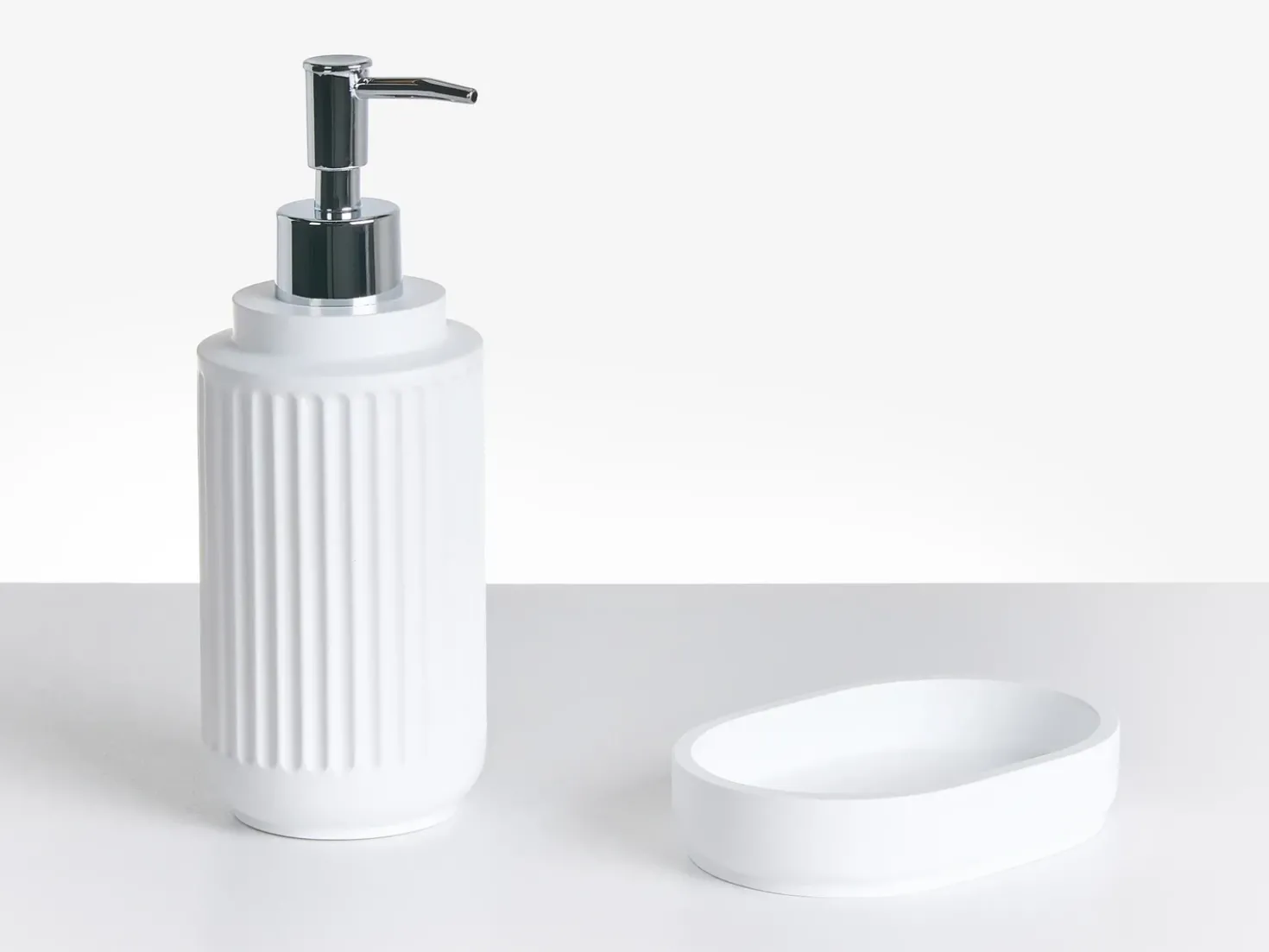 Set da 5 accessori per il bagno HUARMEY Bianco