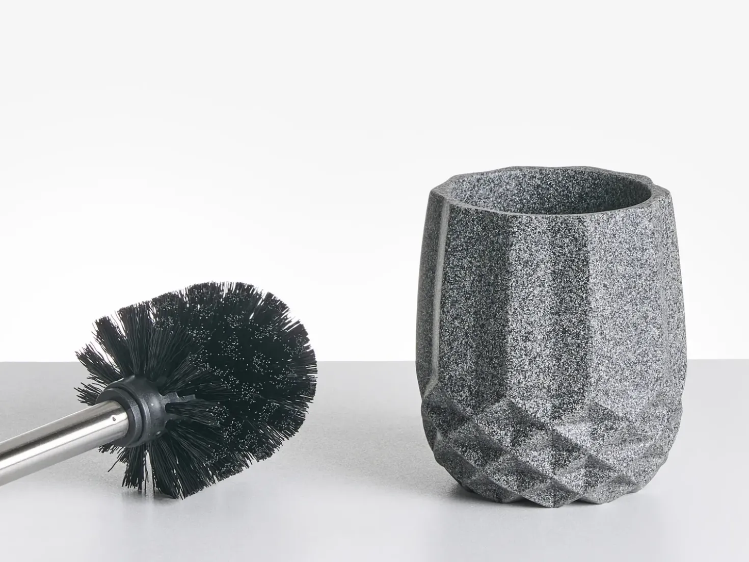 Set da 5 accessori per il bagno SAMIRIA Grigio