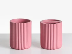 Set da 5 accessori per il bagno CAMANA Rosa