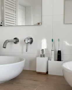 Set da 5 accessori per il bagno TAPICHE Bianco