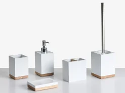 Set da 5 accessori per il bagno TAPICHE Bianco