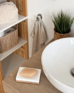 Set da 5 accessori per il bagno TAPICHE Bianco