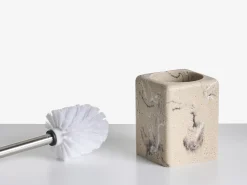 Set da 5 accessori per il bagno VILCANOTA Marmo beige