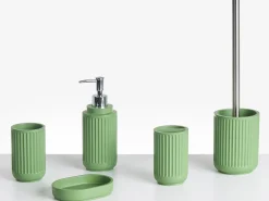 Set da 5 accessori per il bagno HUARMEY Verde