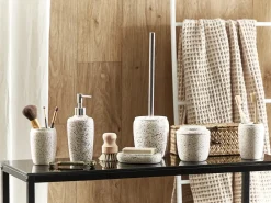 Set da 6 accessori per il bagno PALMILLA Ceramica Bianco sporco