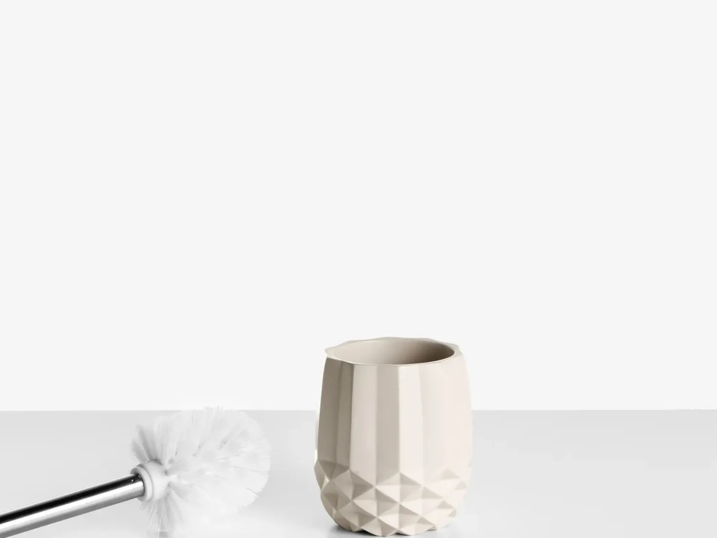 Set da 5 accessori per il bagno SAMIRIA Beige