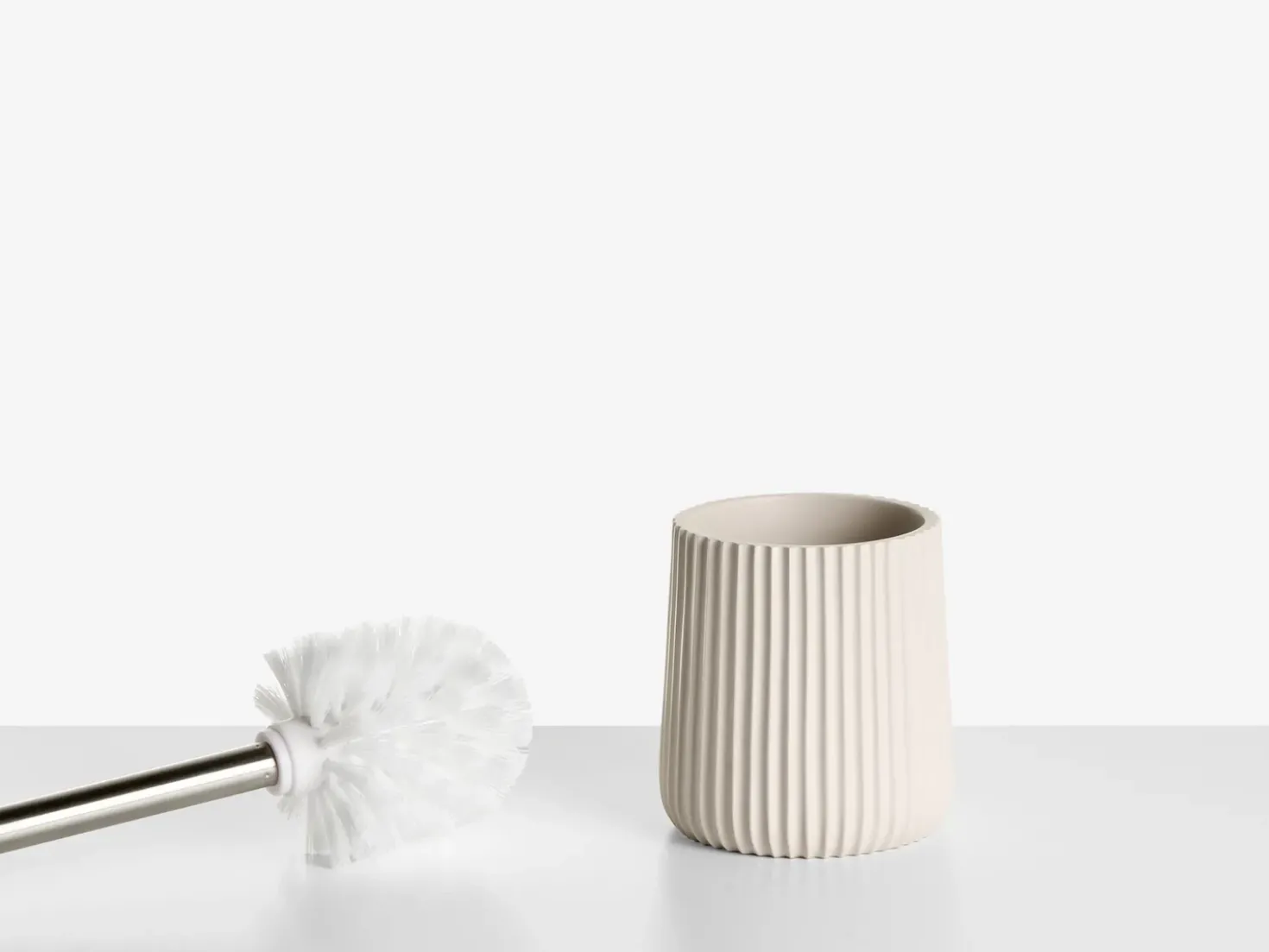 Set da 5 accessori per il bagno POZUZO Beige