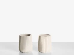 Set da 5 accessori per il bagno POZUZO Beige