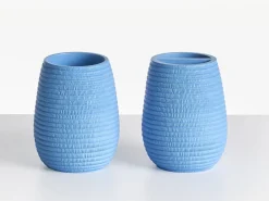 Set da 5 accessori per il bagno QUILCA Blu