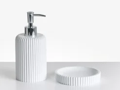 Set da 5 accessori per il bagno CAMANA Bianco