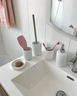 Set da 5 accessori per il bagno CAMANA Bianco