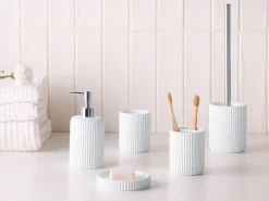 Set da 5 accessori per il bagno CAMANA Bianco