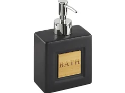 Set da 4 accessori per il bagno KOUROU Ceramica Nero