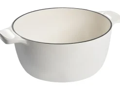 Set da 7 pezzi in ghisa FERRANO Bianco sporco Bianco