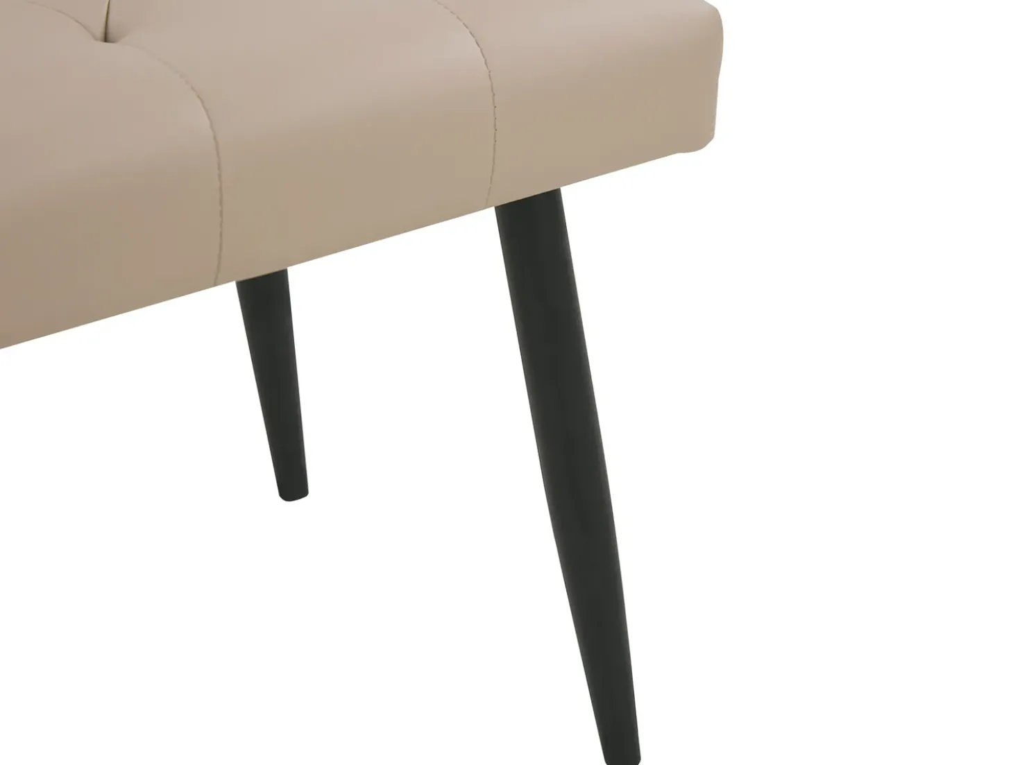 Set da camera da letto Pelle sintetica ESSONNE 160 x 200 cm Beige