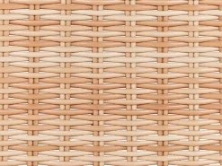 Set da giardino con tavolo 4 posti VITTORIA Rattan sintetico (PE) Bianco sporco