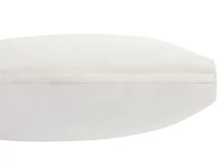 Set da giardino con tavolo 4 posti CREMONA Lato destro Legno d'acacia Bianco sporco