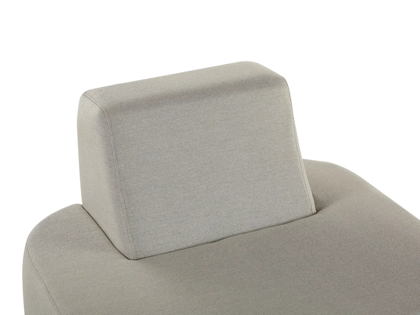 Set da giardino con tavolo 2 posti FABRO Modulare Grigio chiaro