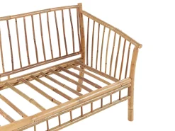Set da giardino con tavolo 4 posti MAGGIORE Bambù Marrone chiaro