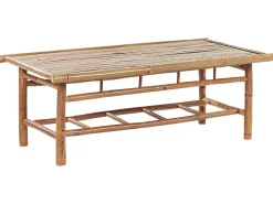 Set da giardino con tavolo 4 posti MAGGIORE Bambù Marrone chiaro