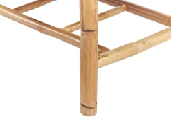 Set da giardino con tavolo 4 posti MAGGIORE Bambù Marrone chiaro