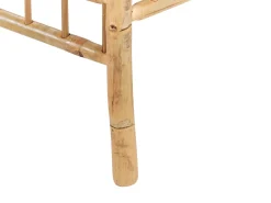 Set da giardino con tavolo 4 posti MAGGIORE Bambù Marrone chiaro