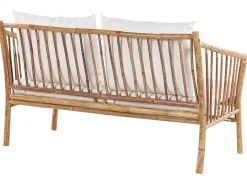 Set da giardino con tavolo 4 posti MAGGIORE Bambù Marrone chiaro