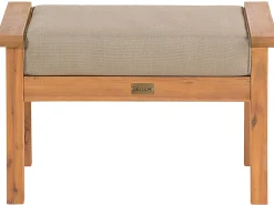 Set da giardino con tavolo 4 posti MANILA Legno di acacia certificato Marrone chiaro