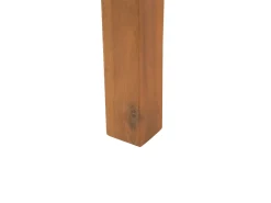 Set da giardino con tavolo 4 posti MANILA Legno di acacia certificato Marrone chiaro