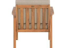 Set da giardino con tavolo 4 posti MANILA Legno di acacia certificato Marrone chiaro