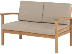 Set da giardino con tavolo 4 posti MANILA Legno di acacia certificato Marrone chiaro