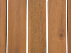Set da giardino con tavolo 4 posti MANILA Legno di acacia certificato Marrone chiaro