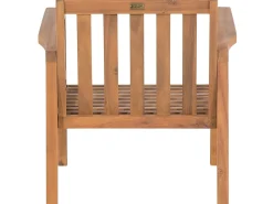 Set da giardino con tavolo 4 posti MANILA Legno di acacia certificato Marrone chiaro