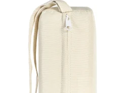 Set da giardino con tavolo 4 posti MONTESILVANO Metallo Beige chiaro