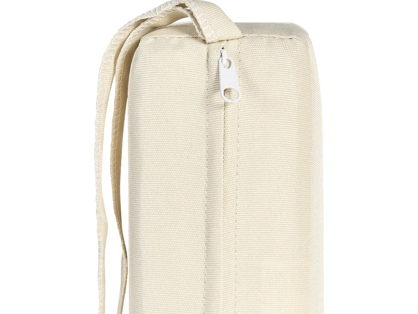 Set da giardino con tavolo 4 posti MONTESILVANO Metallo Beige chiaro