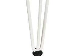 Set da giardino con tavolo 4 posti MONTESILVANO Metallo Beige chiaro