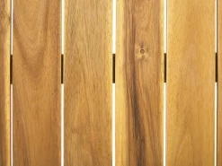 Set da giardino con tavolo 4 posti PALLANO Legno d'acacia Grigio scuro