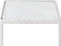 Set da giardino con tavolo 4 posti FERRETTI Beige chiaro