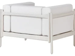 Set da giardino con tavolo 4 posti FERRETTI Beige chiaro