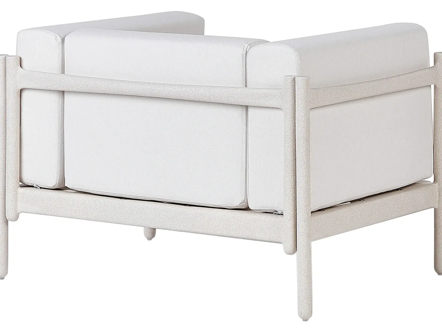 Set da giardino con tavolo 4 posti FERRETTI Beige chiaro