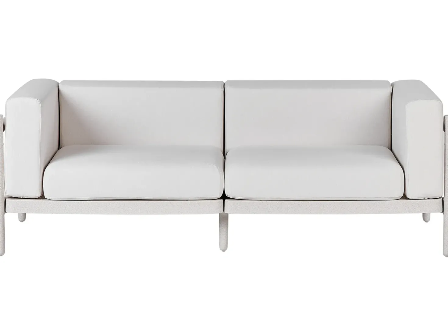 Set da giardino con tavolo 4 posti FERRETTI Beige chiaro