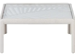 Set da giardino con tavolo 4 posti FERRETTI Beige chiaro