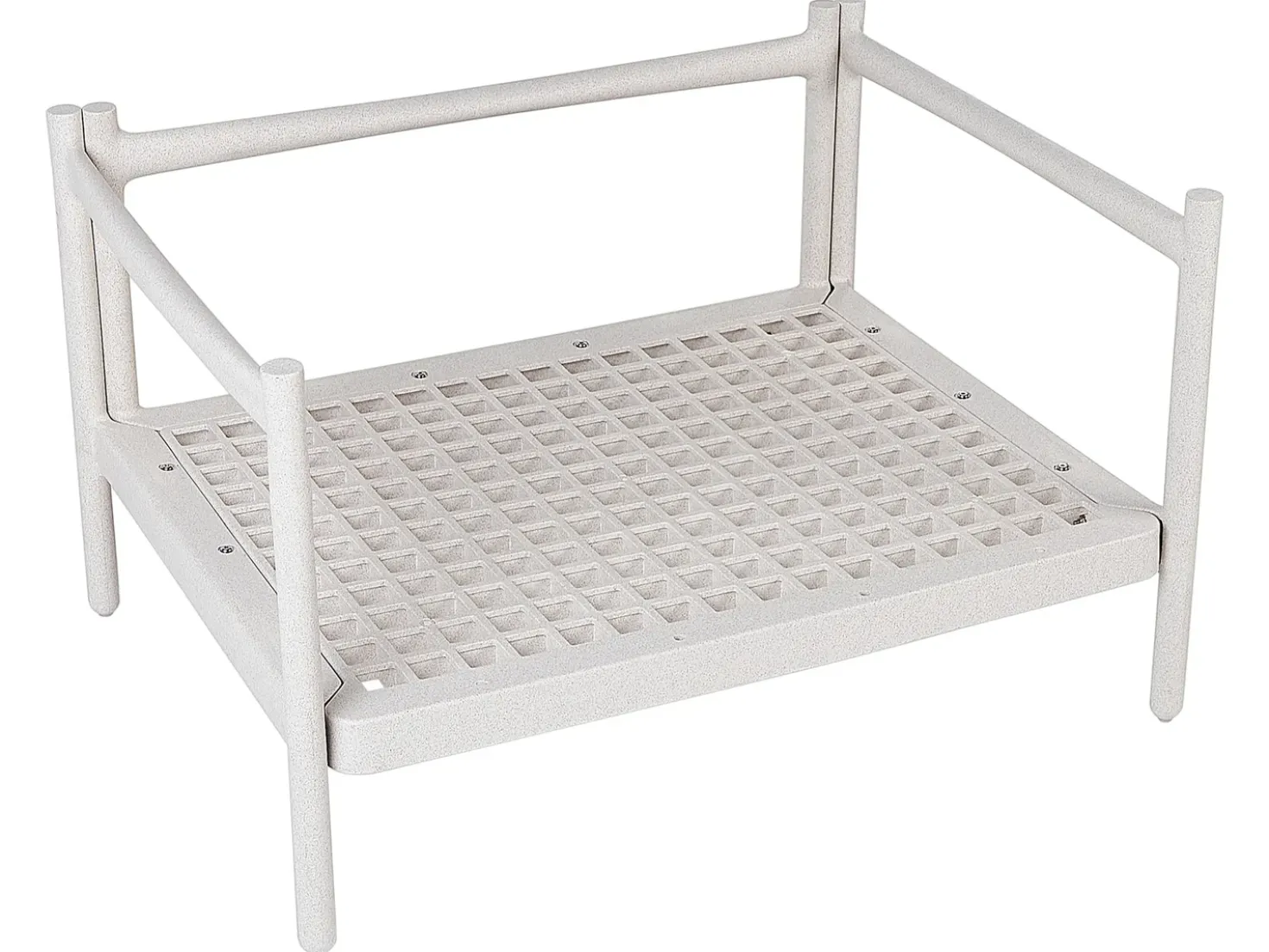 Set da giardino con tavolo 4 posti FERRETTI Beige chiaro