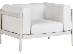 Set da giardino con tavolo 4 posti FERRETTI Beige chiaro